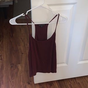 brandy melville top not as fitted as it may look